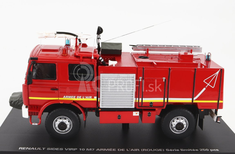 Alerte Renault G230 Virp 10 M7 Tanker Truck Sides Armee De L'air Military 1989 1:43 Červená