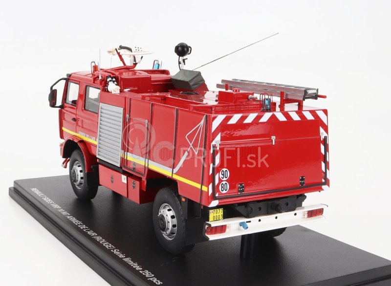 Alerte Renault G230 Virp 10 M7 Tanker Truck Sides Armee De L'air Military 1989 1:43 Červená