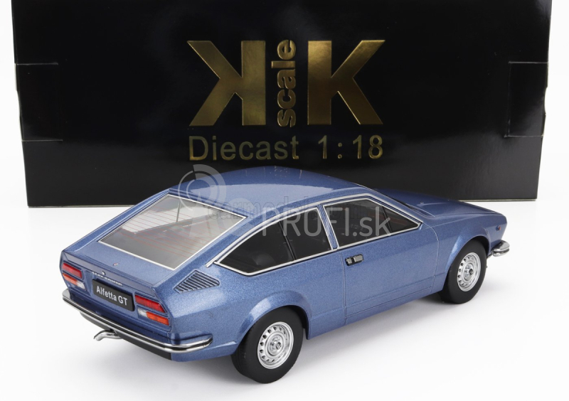 Alfa romeo Alfetta 1600 Gtv 1976 v mierke 1:18 modrá