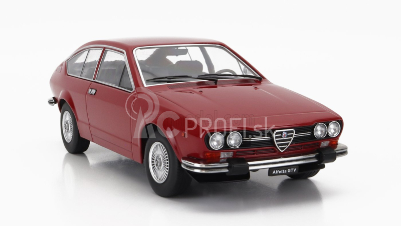 Alfa romeo Alfetta 2000 Gtv 1976 v mierke 1:18 červená