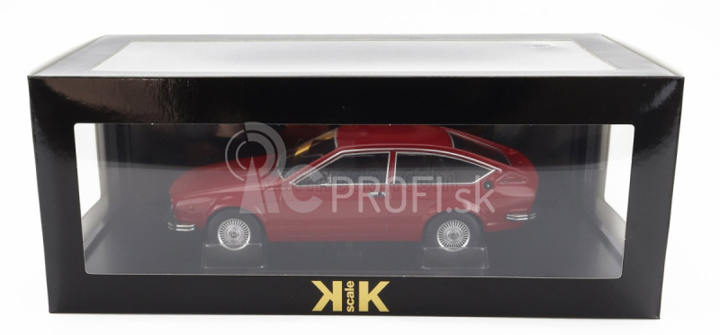 Alfa romeo Alfetta 2000 Gtv 1976 v mierke 1:18 červená