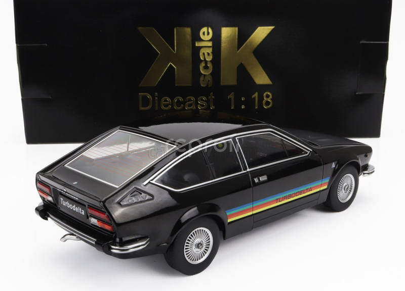 Alfa romeo Alfetta 2000 Gtv Turbodelta 1979 v mierke 1:18 2 tóny čierna