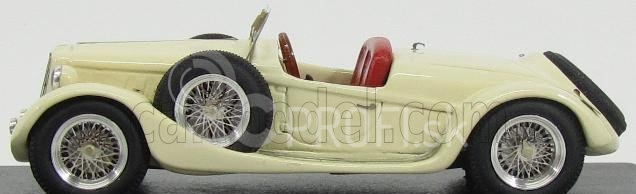 Alfamodel-43 Alfa romeo 6c 2300 Spider Brianza 1934 1:43 Cream