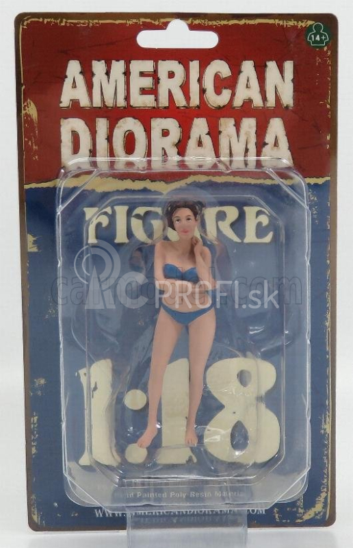 Americké diorámy Figúrky Ragazza Calendario Dicembre - Dievčenský kalendár December Ii Series 1:18 Ružová Modrá