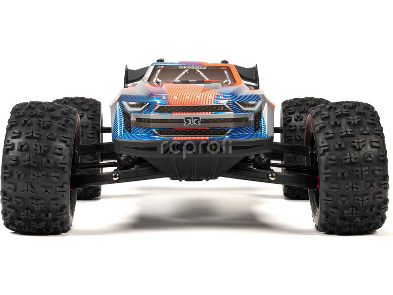 Arrma Kraton 6S V6 BLX 1:8 4WD RTR modrá/ružová