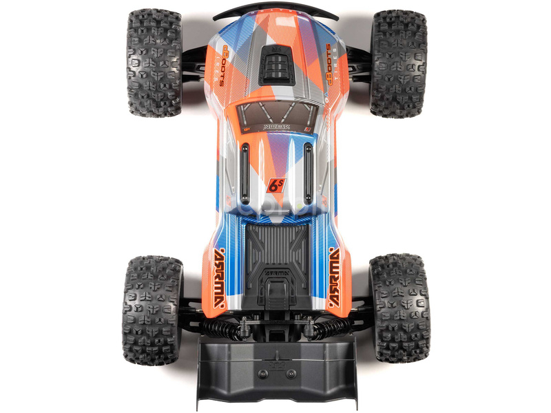 Arrma Kraton 6S V6 BLX 1:8 4WD RTR modrá/ružová