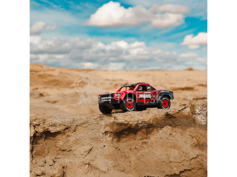 Arrma Mojave Grom 1:18 4WD RTR červená