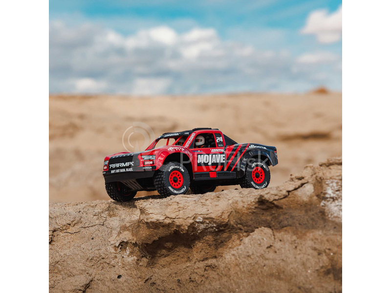 Arrma Mojave Grom 1:18 4WD RTR červená