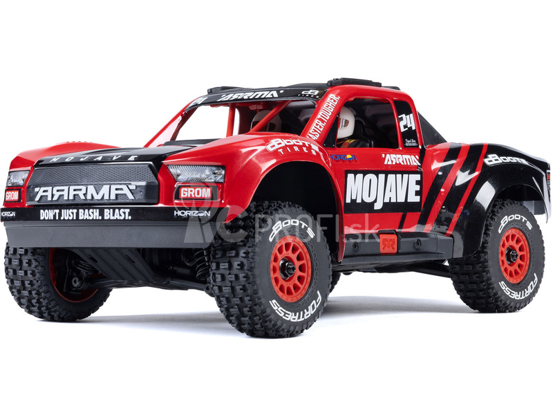 Arrma Mojave Grom 1:18 4WD RTR červená