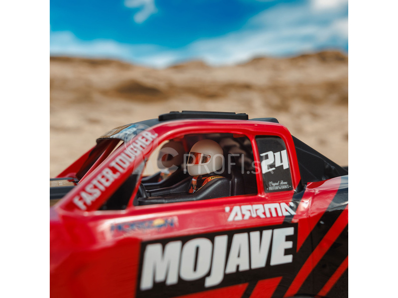 Arrma Mojave Grom 1:18 4WD RTR červená