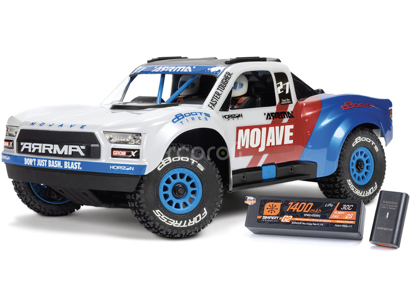 Arrma Mojave Grom 223S BLX 1:18 4WD RTR biela