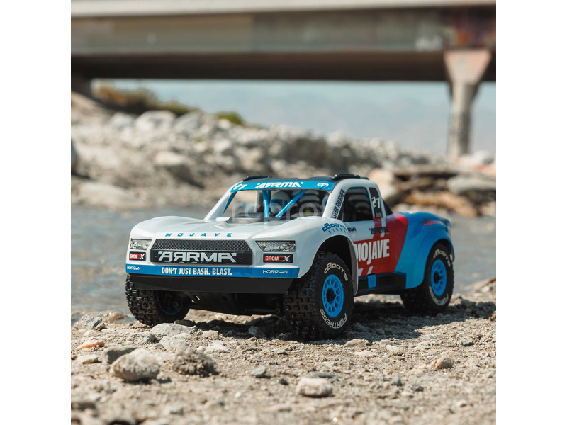 Arrma Mojave Grom 223S BLX 1:18 4WD RTR tyrkysová