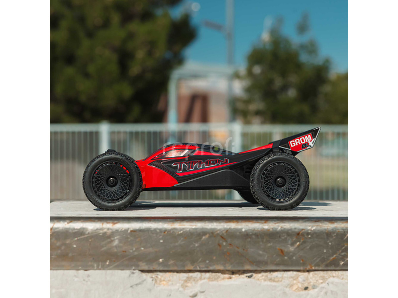 Arrma Typhon Grom 223S BLX 1:18 4WD RTR červená