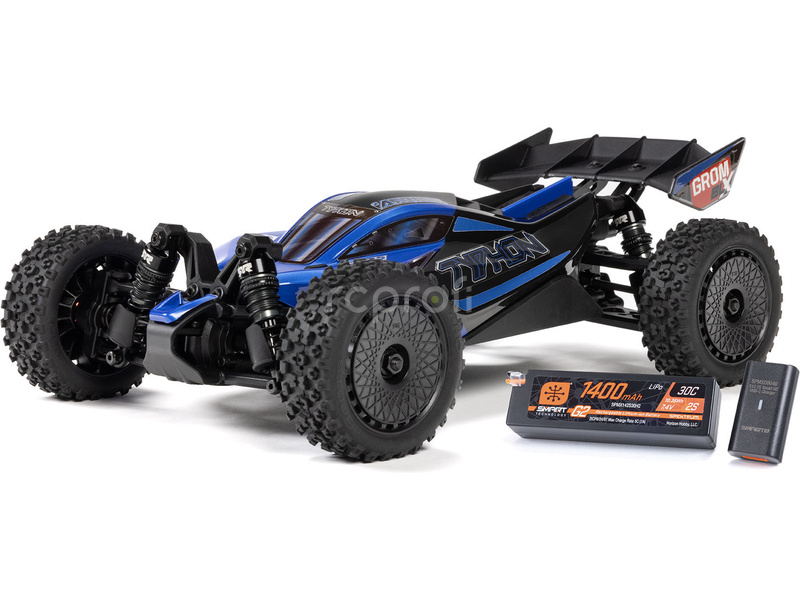 Arrma Typhon Grom 223S BLX 1:18 4WD RTR modrá