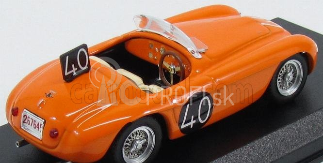 Art-model Ferrari 166mm Barchetta Spider N 40 Spa 1949 Roosdorp - De Ridder 1:43 Orange