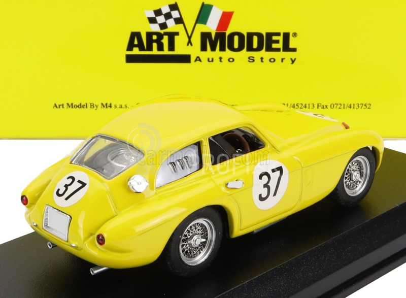 Art-model Ferrari 166mm Coupe N 37 Nurburgring 1951 Y.simon 1:43 Žltá