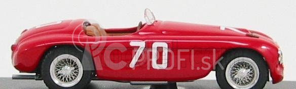 Art-model Ferrari 166mm Spider N 70 Targa Florio 1952 E. Giletti 1:43 Červená