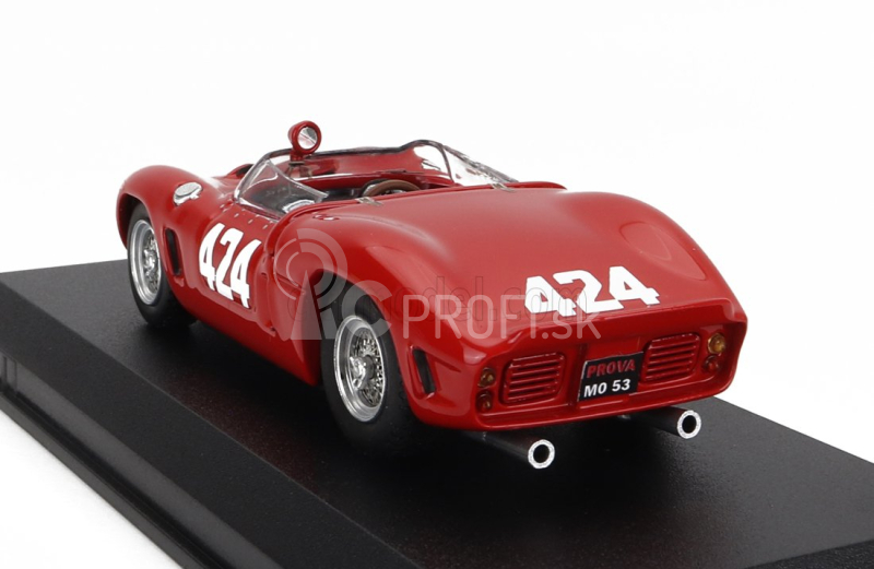 Art-model Ferrari 196 Sp S/n 0804 N 424 Winner Rally Trento-bondone 1962 L.scarfiotti 1:43 Červená