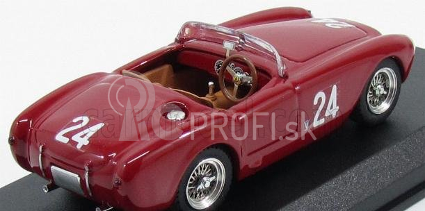 Art-model Ferrari 225s Spider N 24 Targa Florio 1952 G.mancini 1:43 Červená