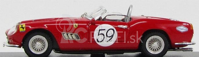 Art-model Ferrari 250 California N 59 Nassau 1961 A.wylie 1:43 Červená