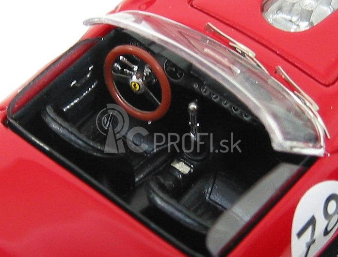 Art-model Ferrari 250 California N 78 Nurburgring 1960 P.gerini 1:43 Červená