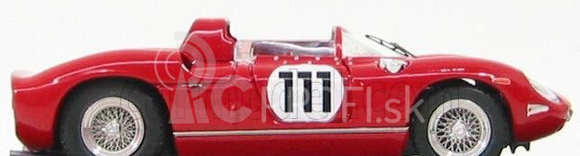 Art-model Ferrari 250 P N 111 Nurburgring 1963 Scarfiotti - Parkes 1:43 Červená