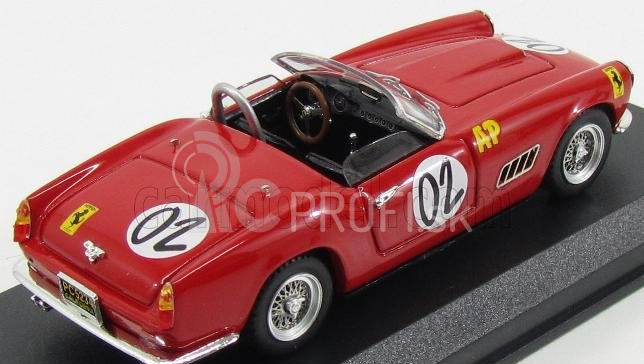 Art-model Ferrari 250 Spider California N 2 Winner 2h Relay Marlboro Cup - Chassis #1085 1961 A.wylie 1:43 Red