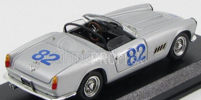 Art-model Ferrari 250 Swb California Spider N 82 Targa Florio 1962 U.de Bonis - R.fusina 1:43 Strieborná