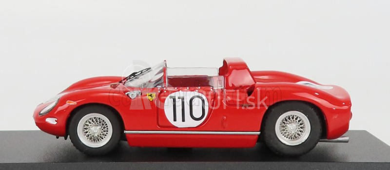 Art-model Ferrari 250p Ch.0812 N 110 Víťaz 1000 km Nurburgring 1963 J.surtees - W.mairesse 1:43 Červená