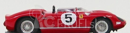 Art-model Ferrari 250p N 5 Winner Monsport 1963 Rodriguez 1:43 Červená