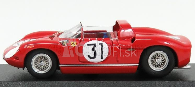 Art-model Ferrari 250p Spider Ch.0812 N 31 2nd 12h Sebring 1963 Mairesse - Vaccarella - Bandini 1:43 Red