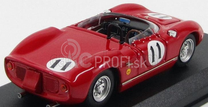 Art-model Ferrari 250p Spider N 11 Riverside 1963 J.surtees 1:43 Červená