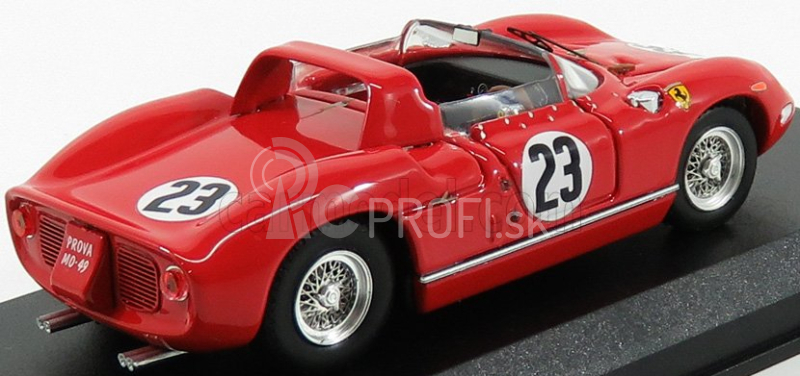 Art-model Ferrari 275p Ch.0820 N 23 2nd 12h Sebring 1964 Scarfiotti - Vaccarella 1:43 Red