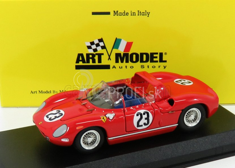 Art-model Ferrari 275p Ch.0820 N 23 2nd 12h Sebring 1964 Scarfiotti - Vaccarella 1:43 Red