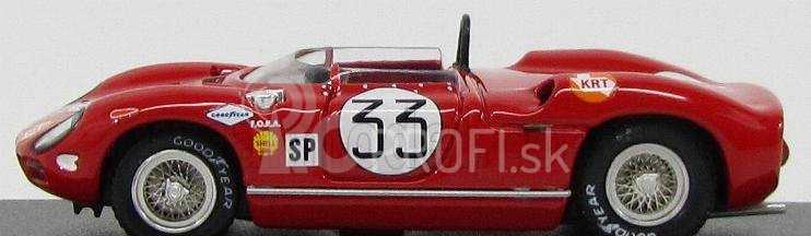 Art-model Ferrari 275p Spider N 33 Sebring 1965 Maglioli - Baghetti 1:43 Červená