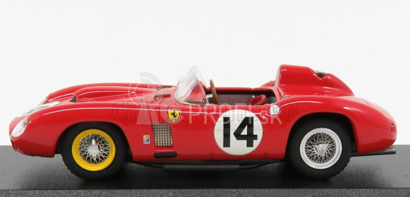 Art-model Ferrari 290mm Ch.0628 Spider N 14 12h Sebring 1957 Von Trips - Hill 1:43 Červená