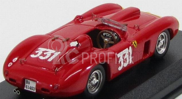 Art-model Ferrari 290mm N 331 Targa Florio Giro Di Sicilia 1956 Castellotti - Rota 1:43 Červeno-žltá