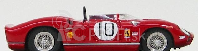 Art-model Ferrari 330p N 10 Nassau 1964 P.rodriguez 1:43 Červená