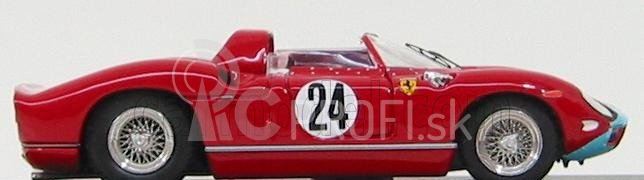 Art-model Ferrari 330p N 24 Sebring 1965 Hill - Bonnier 1:43 Červená