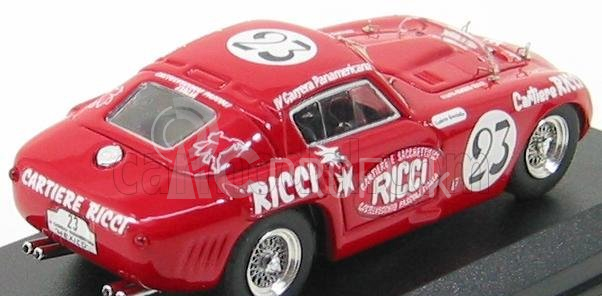 Art-model Ferrari 375 Mm N 23 Rally Carrera Panamericana 1953 Ricci - Salviati 1:43 Červená