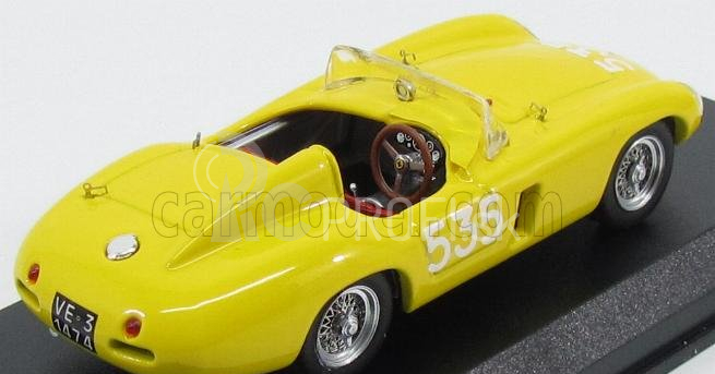 Art-model Ferrari 500 Mondial Spider N 535 Mille Miglia 1956 G.casarotto 1:43 Yellow