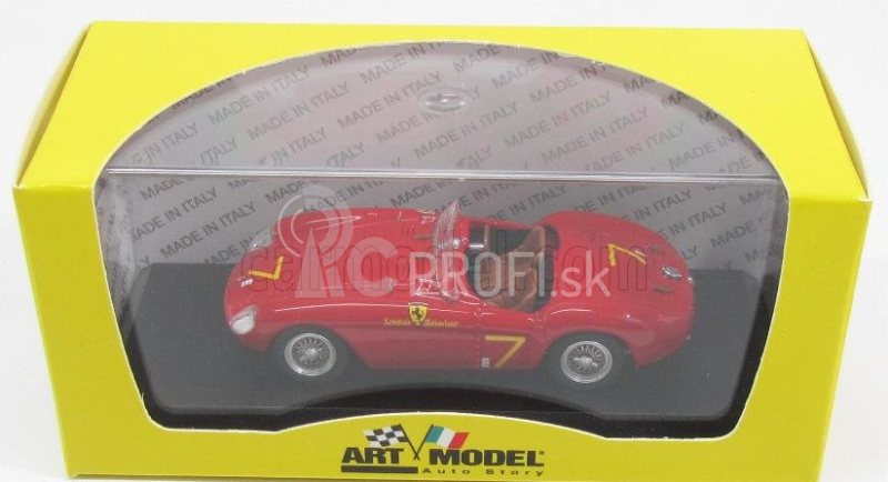 Art-model Ferrari 500 Mondial Spider N 7 Santa Barbara 1955 B.kelsey 1:43 Red