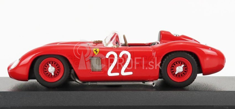 Art-model Ferrari 500 Tr Ch.0608 3rd N 22 Circuito 1957 G.munaron 1:43 Červená