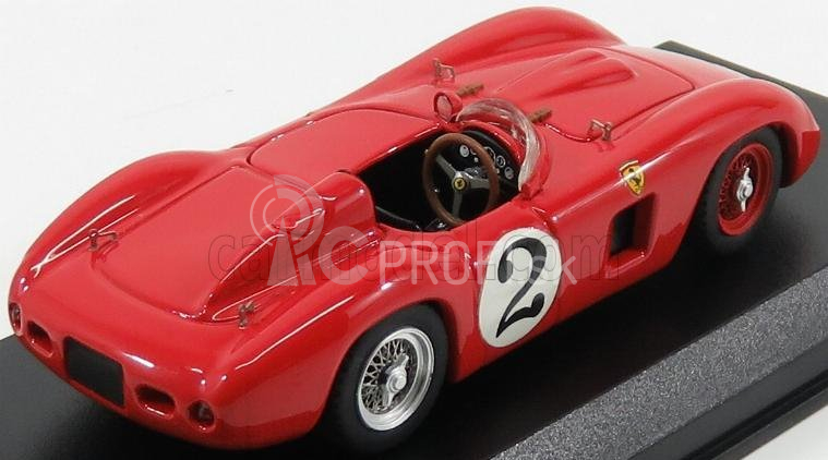 Art-model Ferrari 500 Tr Spider N 2 Ch.0624 2nd Nassau Trophy Race 1956 Masten - Gregory 1:43 Červená