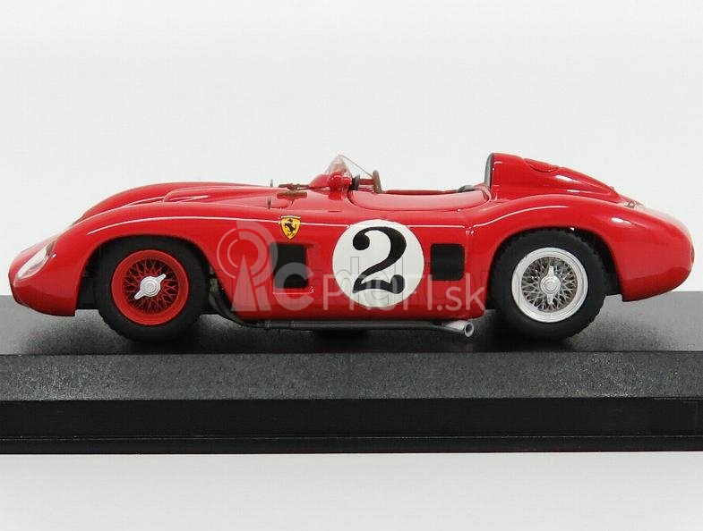 Art-model Ferrari 500 Tr Spider N 2 Ch.0624 2nd Nassau Trophy Race 1956 Masten - Gregory 1:43 Červená