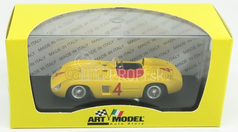 Art-model Ferrari 500tr Ch.0618 N 4 Roma Gp 1956 P.frere 1:43 Žltá