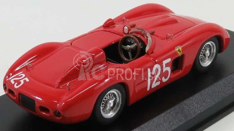 Art-model Ferrari 500tr Scca Ch.0650 N 125 Winner Laguna Seca 1957 P.lovlely 1:43 Červená