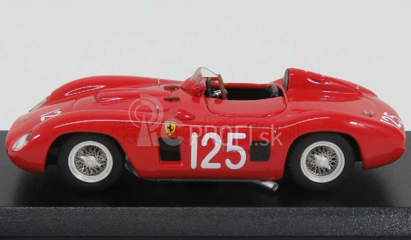 Art-model Ferrari 500tr Scca Ch.0650 N 125 Winner Laguna Seca 1957 P.lovlely 1:43 Červená