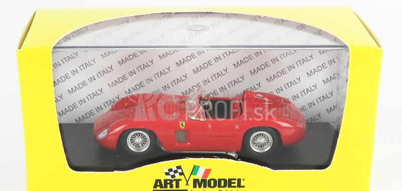 Art-model Ferrari 500tr Spider Prova 1956 1:43 Červená