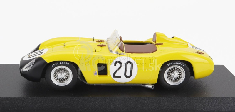 Art-model Ferrari 500tr Spider Team Equipe Natione Belge N 20 24h Le Mans 1956 L.bianchi - A.de Cangy 1:43 Yellow Black